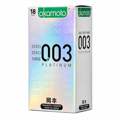 okamoto岡本-003白金極薄保險套(18入)