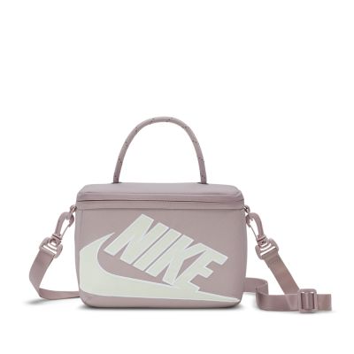 NIKE 斜背包 小包 運動包 迷你鞋盒 NK MINI SHOEBOX CROSSBODY 粉藕 FN3059-019