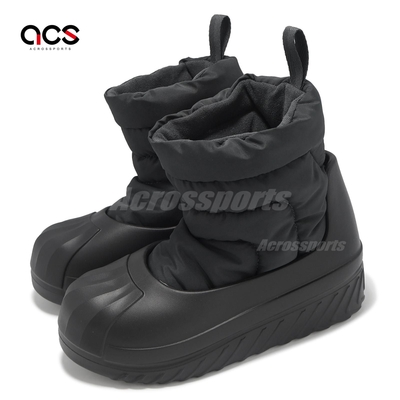 adidas 防水雨靴 AdiFom Superstar Winter Boot 女鞋 黑 套入式 靴子 愛迪達 IG4215
