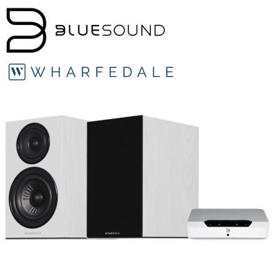 BLUESOUND POWERNODE EDGE + Wharfedale Diamond 12.2 音響組合