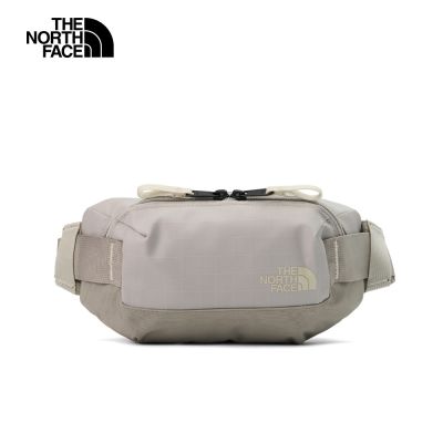 【The North Face 官方旗艦】北面男女款石灰色DWR防潑水耐用休閒腰包｜8GJH7J4