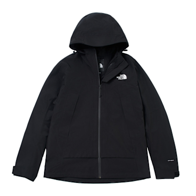 The North Face TNF 北面 北臉 女防水透氣衝鋒外套-黑色 W CASCADE DRYVENT JACKET - AP-NF0A8BWEJK3
