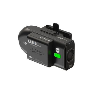 MUFU V20S Pro 雙鏡頭機車行車記錄器 9.5H續航力 (不含記憶卡)