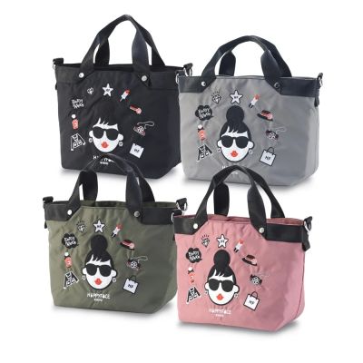 HAPPYFACE 怪經典EMMA小型手提包 日系輕便 多層卡夾收納(HA0010B)