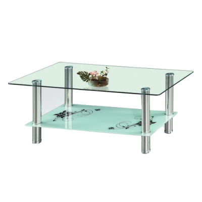 MUNA家居 4尺玻璃大茶几(A-11) 120X60X45cm