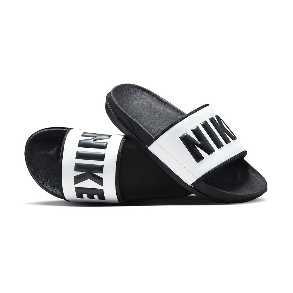 Nike Wmns Offcourt Slide 女鞋 白黑色 緩震 一片拖 熊貓 拖鞋 BQ4632-011