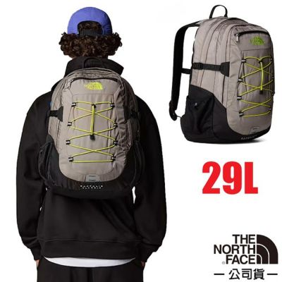 【The North Face】Borealis Classic 抗撕裂多功能後背包29L.通勤休閒包.電腦包(可容15吋筆電) / CF9C-BI4 石板褐