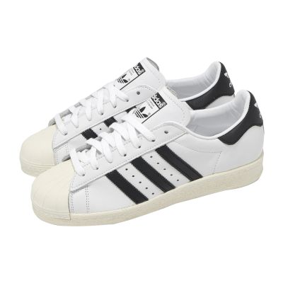 adidas 休閒鞋 Superstar 82 男鞋 白 黑 貝殼頭 愛迪達 JI2025