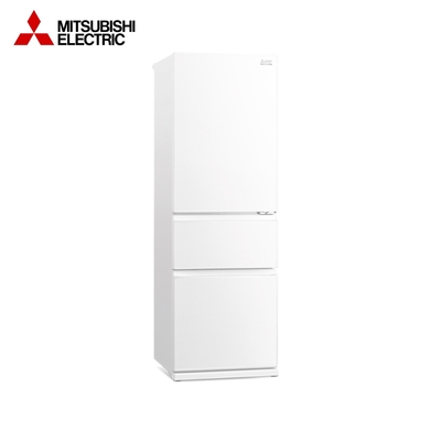 MITSUBISHI三菱 365L 1級變頻泰製三門變頻冰箱-純淨白 MR-CGX37EN-GWH-C