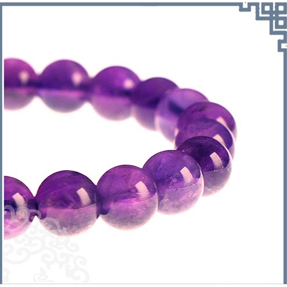 菩提居紫水晶手串8mm | 手鍊/手環| Yahoo購物中心