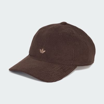 【adidas 愛迪達】 燈芯絨棒球帽 男/女 - Originals KR6755