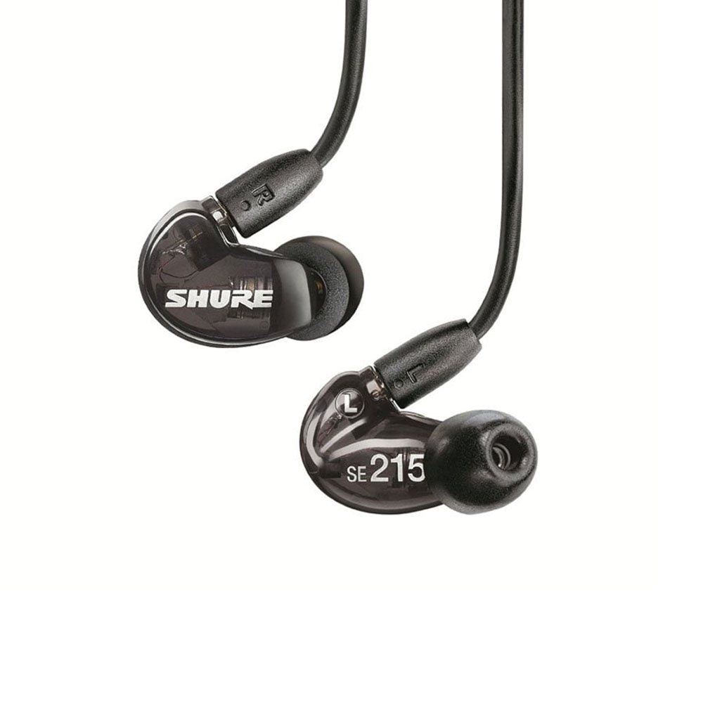 SHURE SE215 SE Anoic 215 公司貨 入耳式 監聽耳機 保固兩年 送原廠袋 多色 限量 (透明黑色)