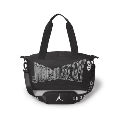 Nike 行李袋 Jordan Lifestyle 黑 旅行 手提 肩背 JD2643126AD-002