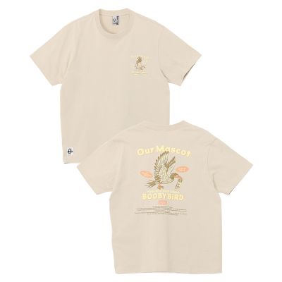 CHUMS Our Mascot T-shirt 男 短袖上衣 米灰色 CH012785G057