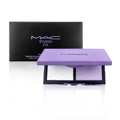 M.A.C 口袋雙色濾鏡蜜粉餅3.5g #紫白餅 專櫃公司貨