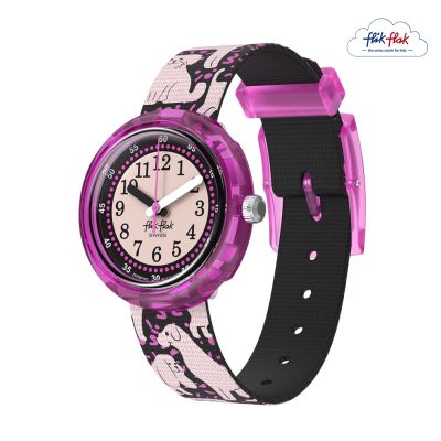 FlikFlak 兒童手錶 WOOF WOOF TIME 兒童禮物/安全防水/瑞士製造 FPNP163 (31.85mm)