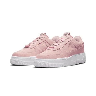 Nike Air Force 1 Pixel 粉色麂皮 櫻花馬卡龍 絨面 休閒鞋 女鞋 DQ5570-600