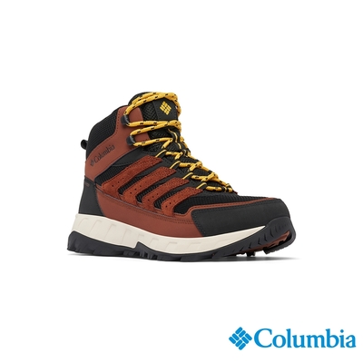 Columbia 哥倫比亞 男款- STRATA TRAIL Omni-Tech防水高筒登山鞋-鏽紅色 UYM86510PU/IS