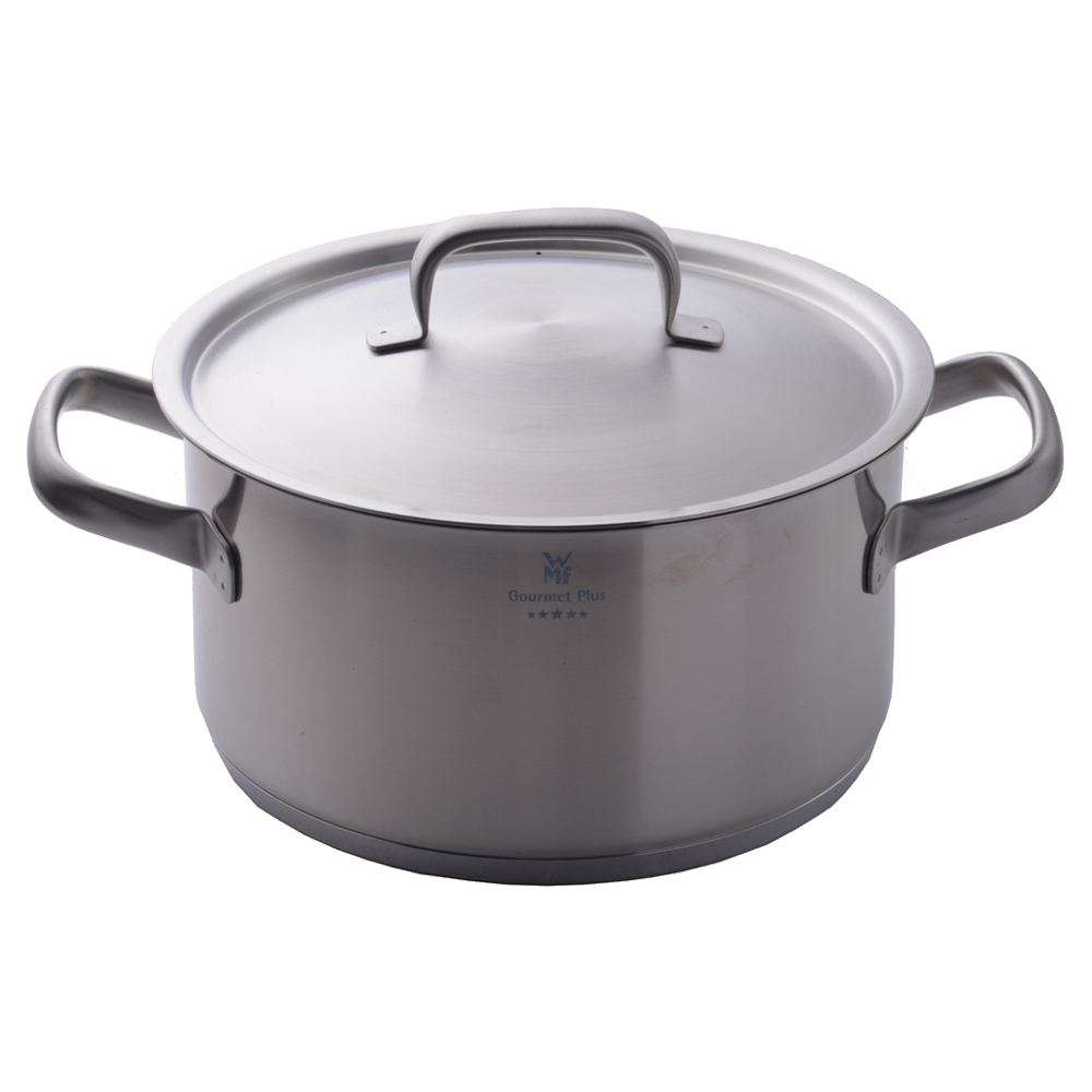 WMF Gourmet Plus 德國316 不鏽鋼高身燉鍋(含蓋) 20cm 3.9L 湯鍋