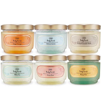 SABON 全新升級版身體磨砂膏600g(附木勺)-多款可選