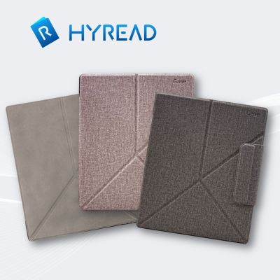 HyRead Gaze Pro X系列-10.3吋側翻軟膠殼-英倫灰/香芋紫/雅灰