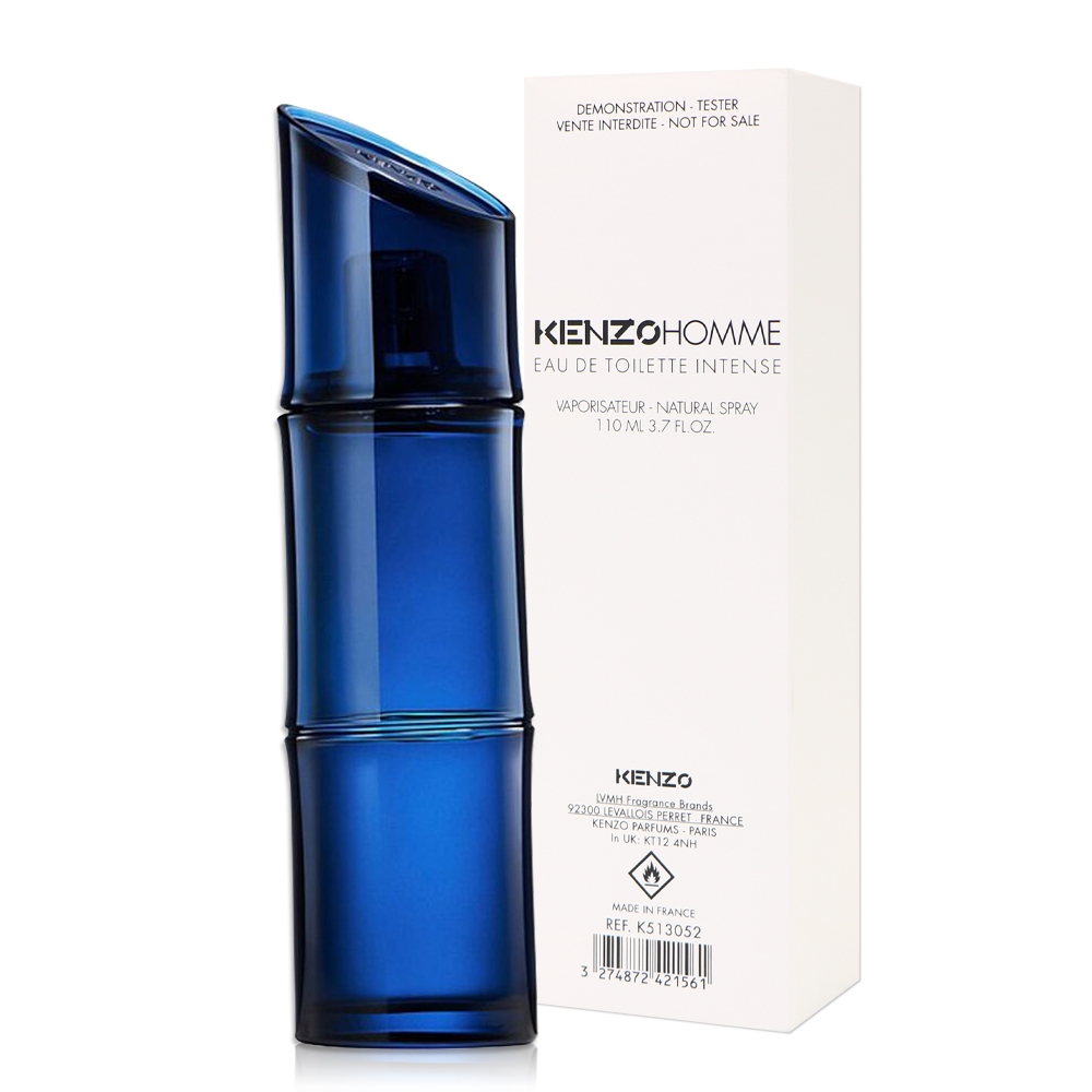 KENZO HOMME INTENSE 藍色海洋男性淡香水110ml TESTER (環保盒