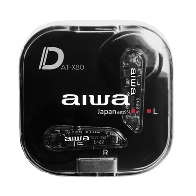 AIWA 愛華 【AIWA愛華】真無線藍牙耳機 AT-X80D
