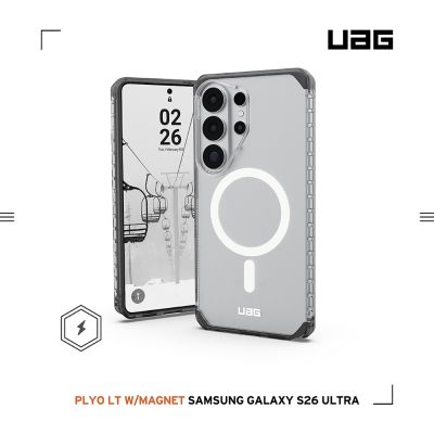 UAG Galaxy S26 Ultra 磁吸耐衝擊全透保護殼LT-全透明(支援MagSafe 手機殼)
