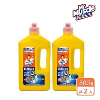 2入組 | 威猛先生 超濃水管疏通膠800g