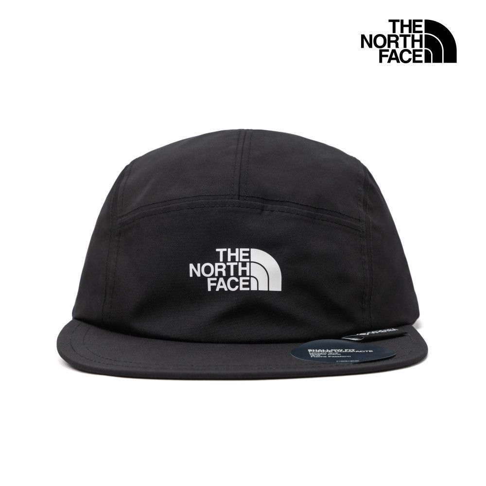 【The North Face 官方旗艦】 北面男女款黑色Gore-Tex防水透氣運動帽｜8887JK3