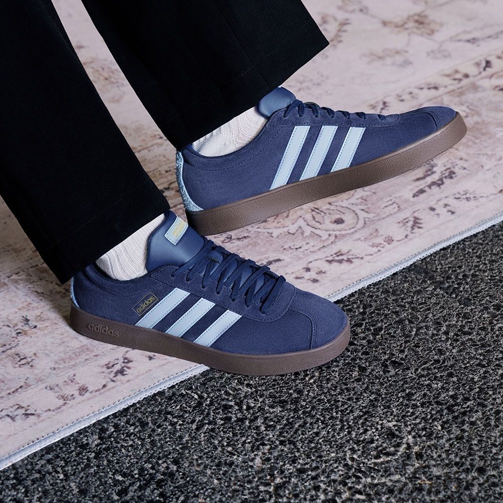【adidas 愛迪達】 VL COURT系列 運動休閒鞋 男鞋/女鞋 (多款任選) (K款)