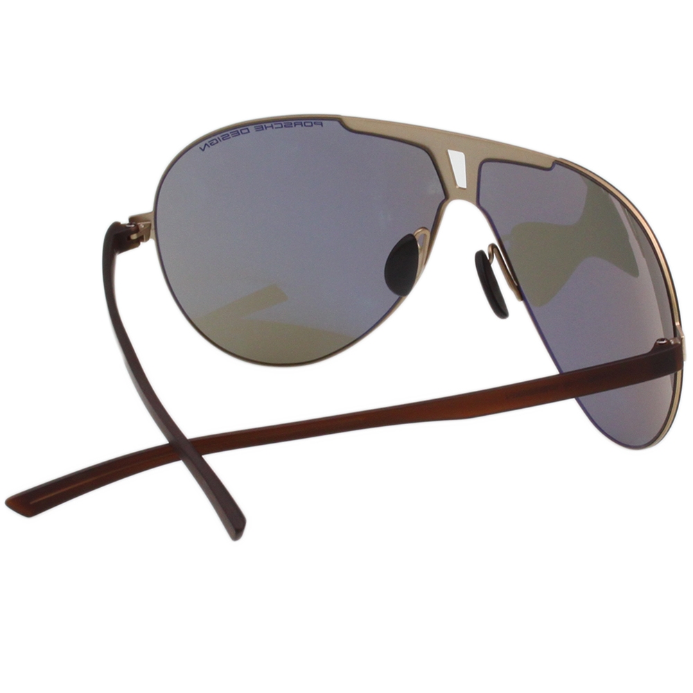 Porsche Design 保時捷水銀面太陽眼鏡(金色)P8656 | 太陽眼鏡/墨鏡