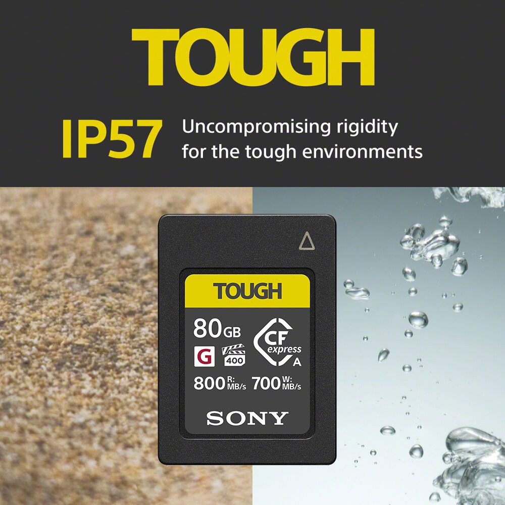 SONY CEA-G80T 80G 80GB 800MB/S CFexpress Type A TOUGH 高速記憶卡
