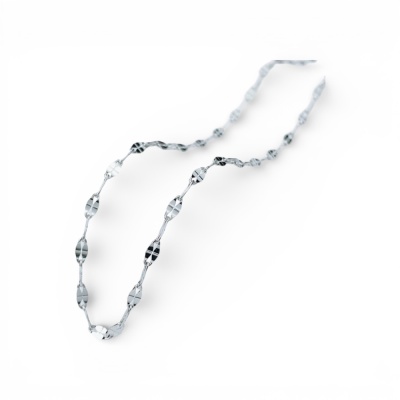 【世紀白金】 Pt950鉑金項鍊-閃片嘴唇鍊