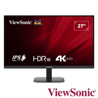 ViewSonic優派 ViewSonic VA2708-4K-MHD 27型 IPS 4K 廣視角螢幕(1ms/HDMI/抗藍光/零閃屏/內建喇叭)