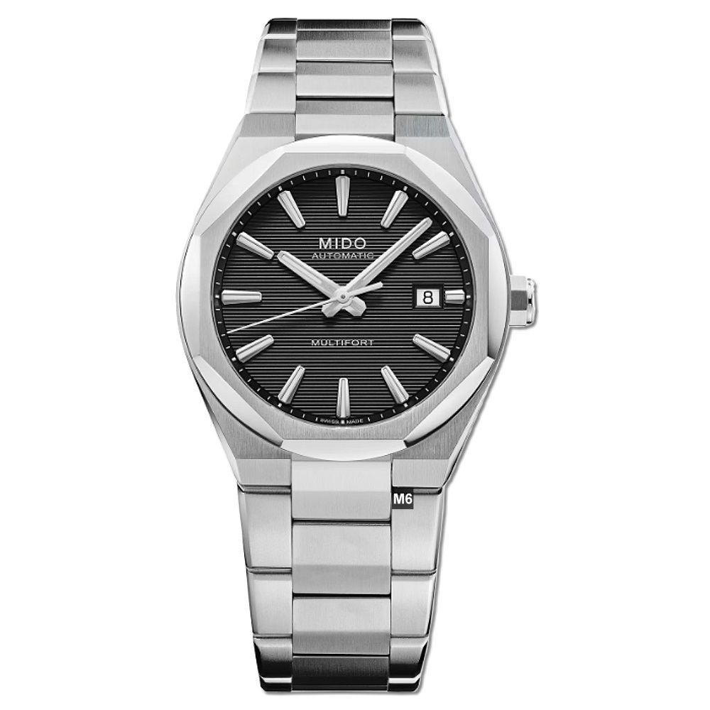 MIDO美度新春款先鋒Multifort 8 One Crowns八角形黑面40㎜ M6