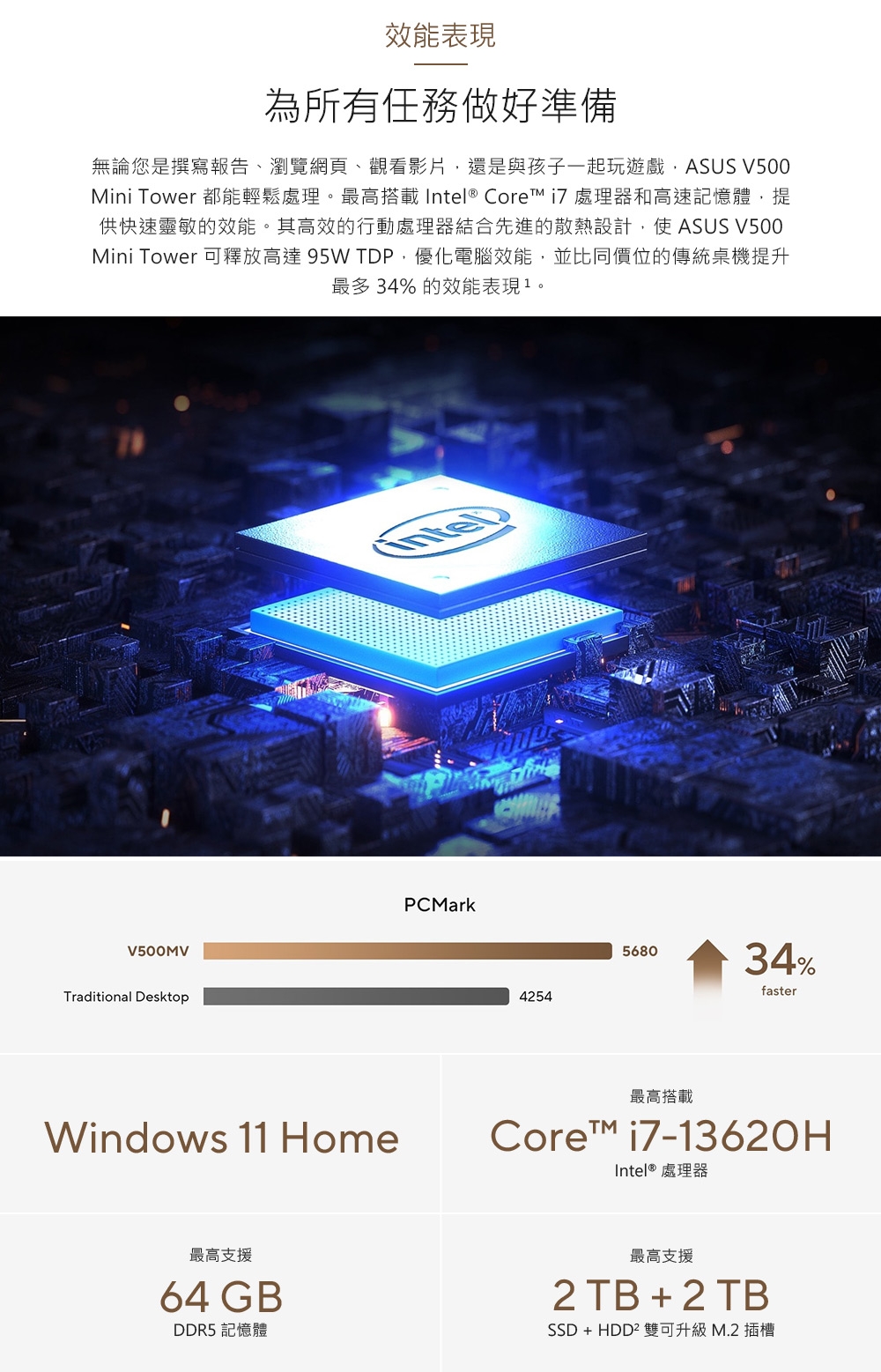 ASUS華碩 H-V500MV i3 - 詳情9