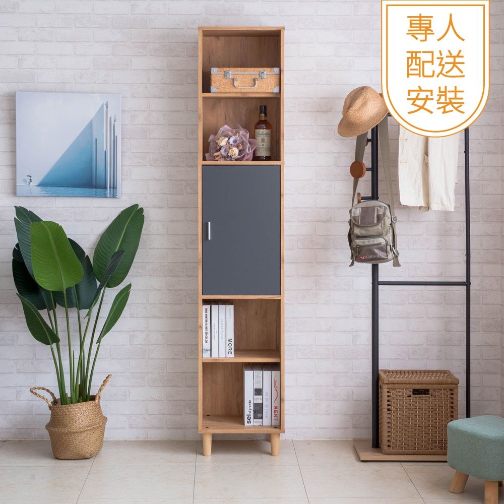 TZUMii專人配送組裝-洛克六格一門櫃 書櫃 收納櫃 置物櫃 展示櫃 免組裝 專人安裝