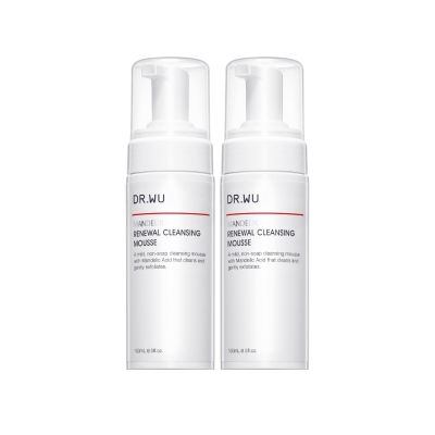 DR.WU 杏仁酸煥膚潔顏慕斯150ML(共2入)
