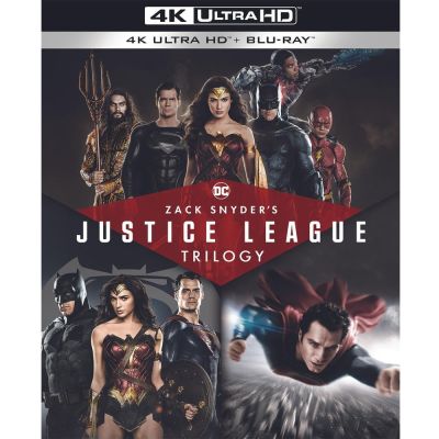 查克史奈德正義聯盟三部曲 UHD+BD 八碟限定版