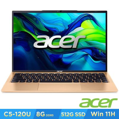 Acer 宏碁 Aspire Lite AL14-52M-5461 14吋筆電(C5-120U/8GB/512GB/Win11)