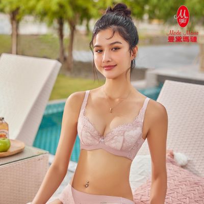 曼黛瑪璉 雙弧內衣E-G罩杯(迷濛粉)