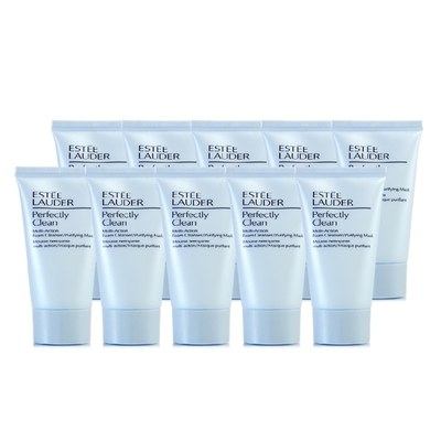 *ESTEE LAUDER雅詩蘭黛 細緻煥采雙效淨化潔面乳30ml*10