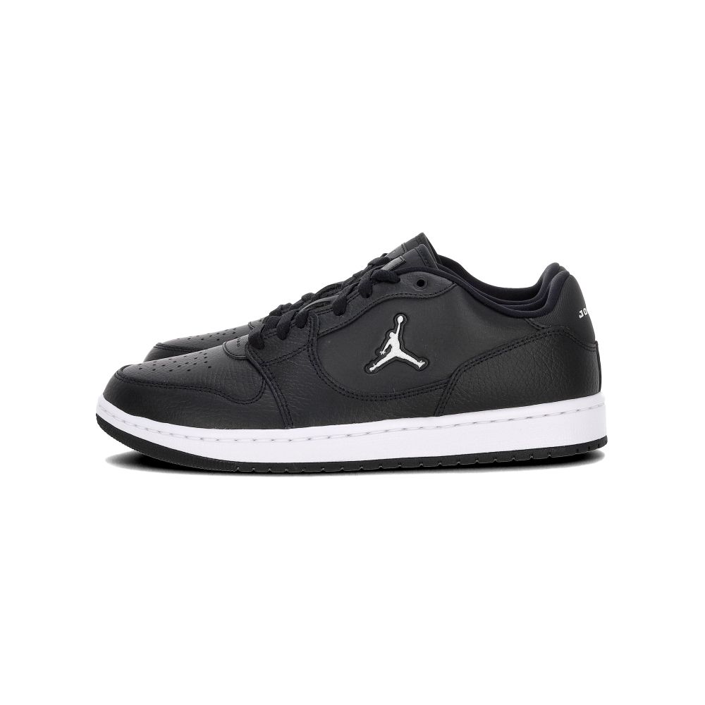 Nike Jordan Court Connect Low 男鞋 黑色 黑魂 皮革 運動 休閒鞋 IQ5698-001