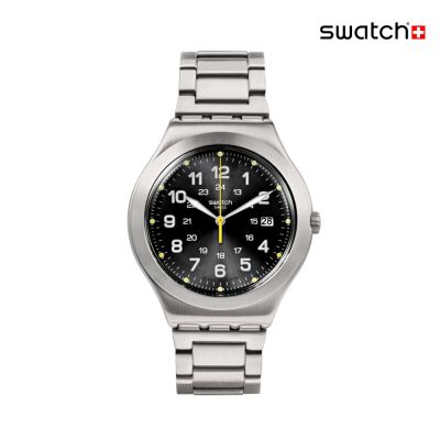 Swatch HAPPY JOE LIME AGAIN 金屬手錶/男錶/女錶/瑞士製造 YWS439GC (41mm)