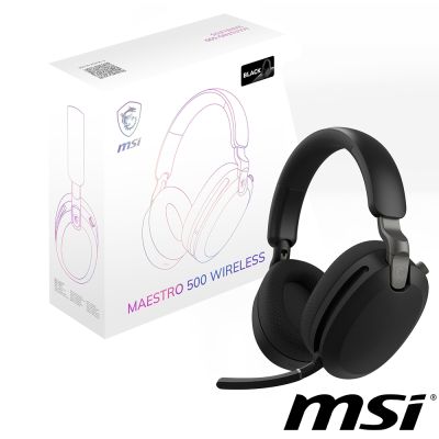 MSI微星 MAESTRO 500 W 電競耳機(黑/海軍藍)