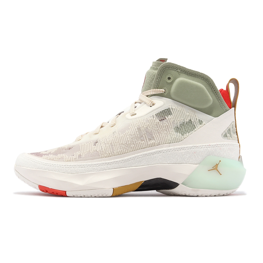 Nike Air Jordan XXXVII PF 37 CNY AJ 籃球鞋白綠兔年男鞋FD4688-100