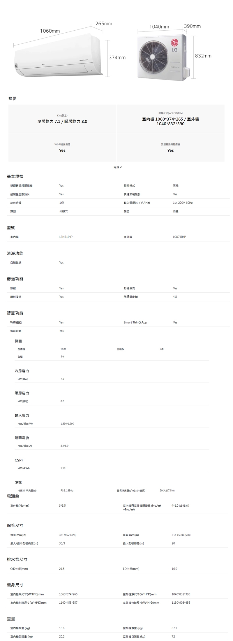 LG樂金 LSU71IHP - 詳情6