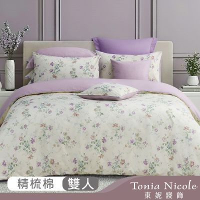 Tonia Nicole 東妮寢飾 100%精梳棉雙人兩用被四件式床包組(均價)