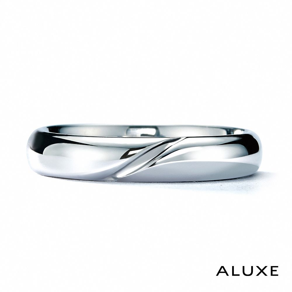 ALUXE 亞立詩 18K金情侶結婚戒指-男戒 RB0508